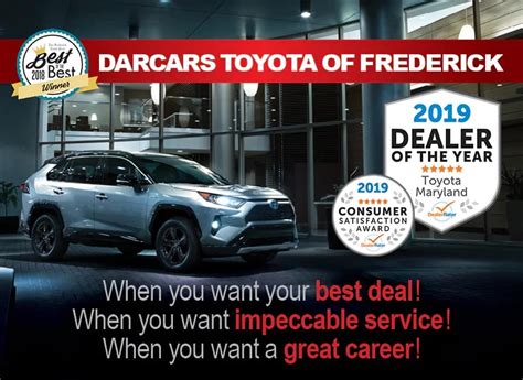 dar cars toyota|darcars toyota frederick md inventory.